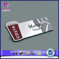 China art supplies fancy metal pin badge Name Badges